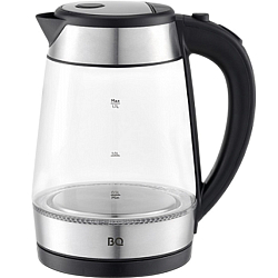 Чайник электрический BQ KT1738G Черный-Сталь
