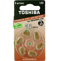 Элемент питания TOSHIBA ZA312 (6/60)