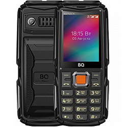 Телефон BQ 2410L Tank Power 4G Black+Gunmetal