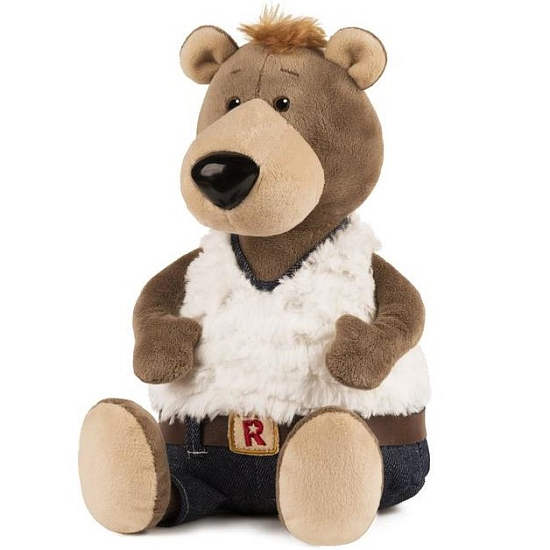 Мягкая игрушка «Медведь» в джинсах, 26 см