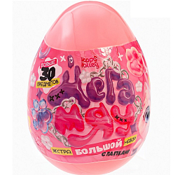 Игрушка - сюрприз в яйце «Мега-сюрприз», больше 30 предметов, розовый 10748031