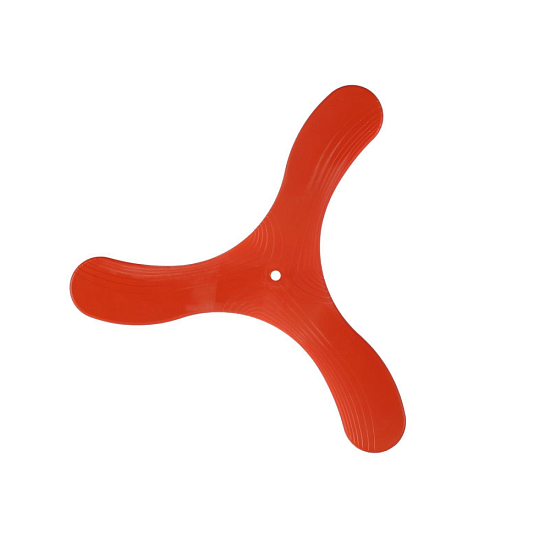 Бумеранг трехлопастной пластиковый, d-23см, микс 4839278