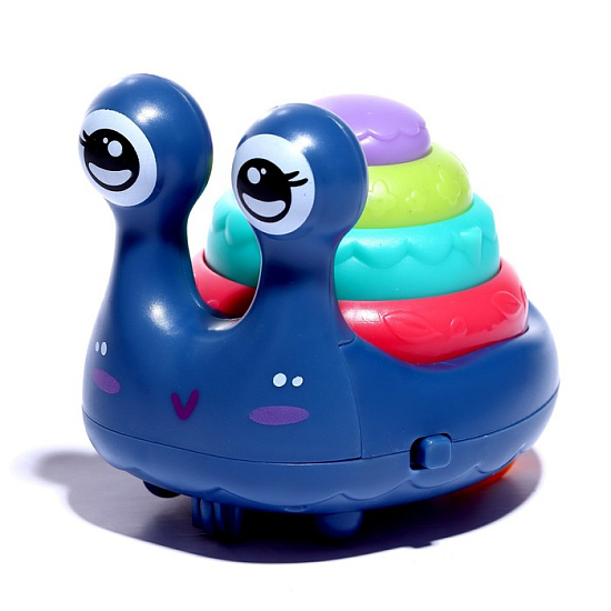 Игрушка развивающая «Улиточка», двигается, МИКС