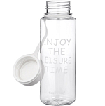 Бутылка для воды, 800 мл, 22 х 10.5 см, с ситом, белая   10703156