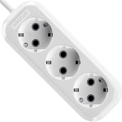 Сетевой удлинитель 7.0м KRONUS KRS-04-0014, 3 розетки, 16А/3,5кВт с/з ПВС 3х1,0