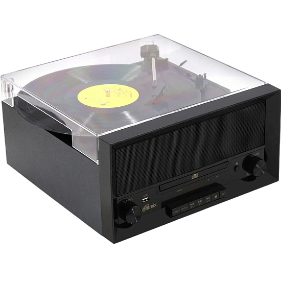 Виниловый проигрыватель RITMIX LP-400B Black