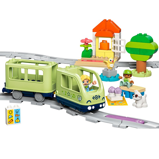 Конструктор LEGO DUPLO 10427 Интерактивный поезд приключений