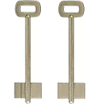 Заготовка ключа Ростов-1 106*28*16,2 мм, лат., б/п