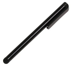 Стилус LuazON, для планшета и телефона, 10 см, тепловой, с креплением, чёрный    3916263