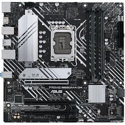 Материнская плата ASUS PRIME B660M-A D4-CSM, LGA1700, B660, 4*DDR4, DP+ 2* HDMI, SATA3 + RAID, Audio, Gb LAN, USB 3.2*6, USB 2.0*6, COM*1 header, LPT*