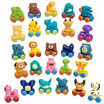 Машинка "Зверята" в ассортименте MAYA TOYS JZD-132