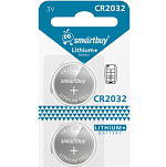 Элемент питания SMARTBUY CR2032 special BL-2 (2/24/720)