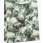 Пакет «Зимняя ель», M 26 х 30 х 9 см 10348942