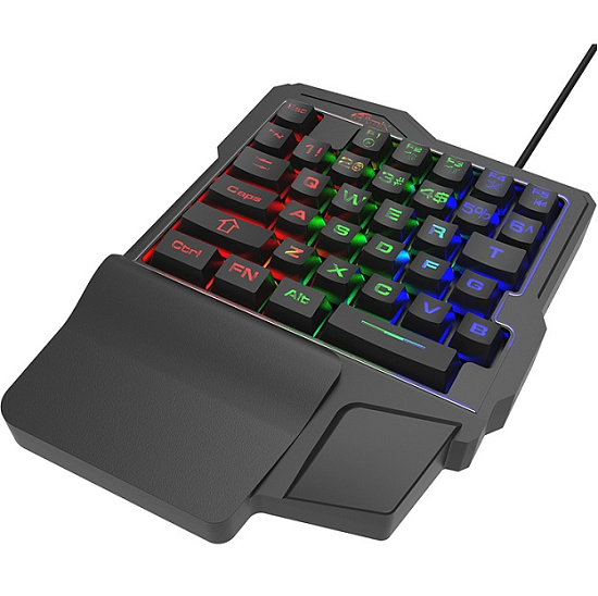 Клавиатура RITMIX RKB-209 BL Gaming черная, USB