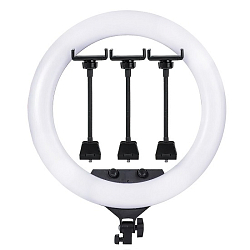 Светодиодное кольцо-подсветка 55 см 22" ZB-F488 80W