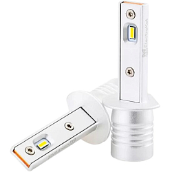 Лампа светодиодная ATOMIC H1 PRO CSP 4000K 12-24V, к-т 2шт