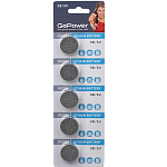 Элемент питания GoPower CR2032 BL-5 (5/100/2000)