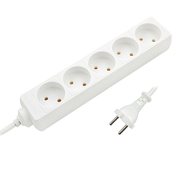 Сетевой удлинитель  5.0м СТАРТ S 3x5, 3 розетки, без заземления