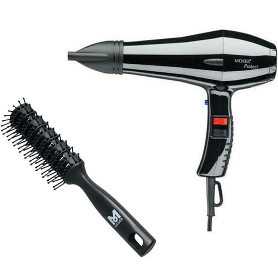 Фен MOSER 4360-0050 + расческа Moser 0092-6410