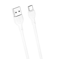 Кабель USB <--> Type-C  2.0м XO-NB200 белый