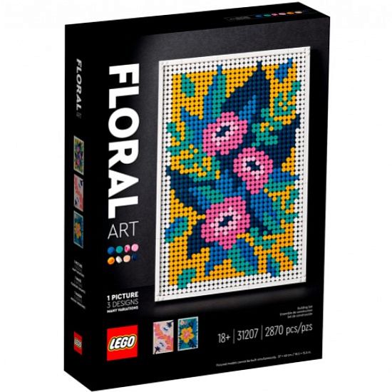 Конструктор LEGO ART 31207 Цветочный арт