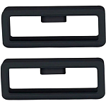 Тренчик универсальный 24 мм/силиконовое кольцо/держатель/фиксатор/шлевка для ремешка часов (комплект 2 шт)