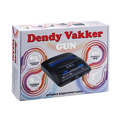 Приставка 8-bit Vakker (300 встр. игр) + световой пистолет