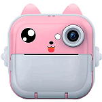 Фотоаппарат детский-принтер Children's Digital моментальной печати розовый