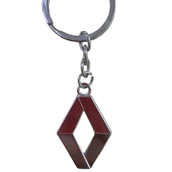 Брелок для ключей "RENAULT " в металлической оправе