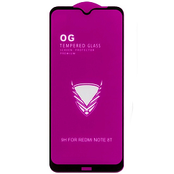 Противоударное стекло 3D OG для Xiaomi Note 8T черное