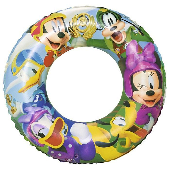 Круг для плавания BESTWAY «Микки Маус», d=56 см, от 3-6 лет, 91004