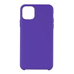 Силиконовый чехол NONAME для iPhone 12 Pro Max матовый, фиолетовый