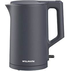 Чайник элэктрический WILLMARK WEK-1828PS серый
