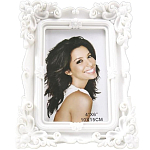 Фоторамка пластик 10х15 см "Эклектика" белая 20,5х16 см 2789266