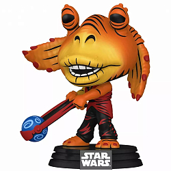 Фигурка Funko POP! Bobble Star Wars Ep 1 TPM 25th Jar Jar Binks (Retro) (Exc) (700) 77954