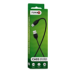 Кабель USB <--> Type-C  1.0м FUMIKO CA03 черный