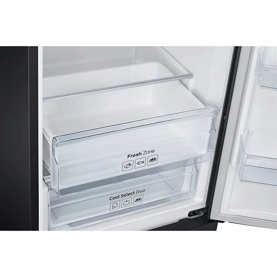 Холодильник Samsung RB37A5070B1/WT графит