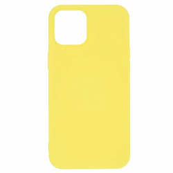 Задняя накладка ZIBELINO Soft Matte для iPhone 12 Pro Max (желтый)