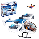 Конструктор SLUBAN Полиция «Вертолет», 161 деталь