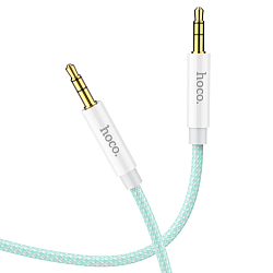Кабель Jack 3.5 <--> Jack 3.5  2.0м HOCO UPA19 зелёный