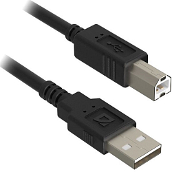 Кабель USB для принтера AM-BM  1.8м DEFENDER 30AWG (87011)