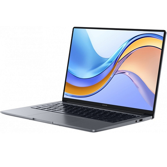 Ноутбук 14" HONOR MagicBook 14 (Intel Core i5-12450H/ 8 ГБ/ SSD 512ГБ/ DOS) (5301ALWY), серый