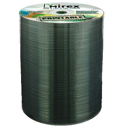 Диск DVD-R MIREX 4.7 GB 16x для печати (полная заливка) (100/500)