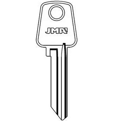 Заготовка ключа BLT-1_BLT1R_RUS21L_BLK1S_x_x