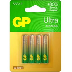 Элемент питания GP LR03 Ultra G-Tech BL-4 (24AUA21-2CRSBC4)