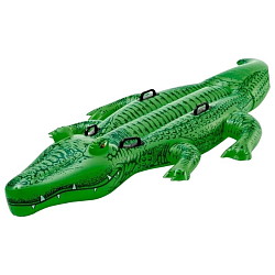 Игрушка для плавания INTEX «Аллигатор», с ручками, 203 х 114 см, от 3 лет, 58562NP