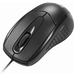 Мышь DEFENDER MB-580, Standard, черный, USB (арт.52580)