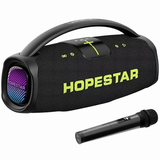 Колонка портативная HOPESTAR A65 черная (Уценка)