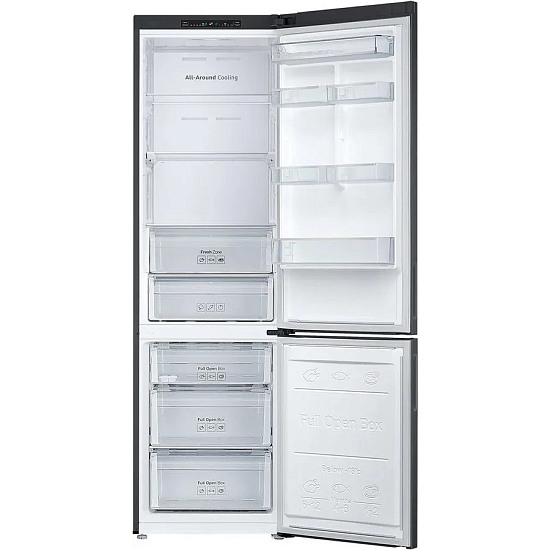 Холодильник Samsung RB37A5070B1/WT графит
