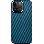 Силиконовый чехол KZDOO для iPhone 15 Kevlar Blue